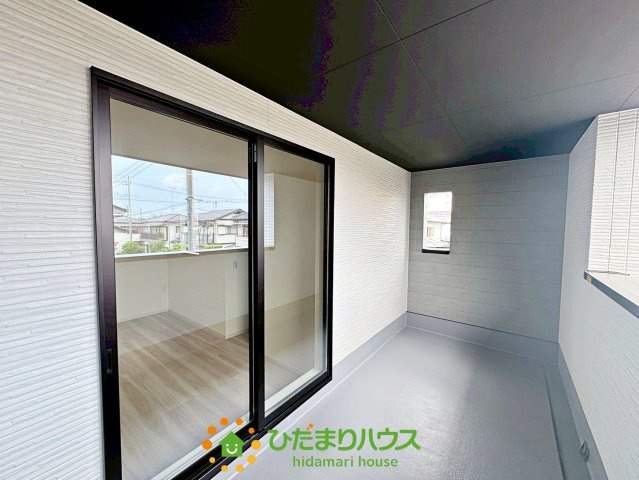 蓮田市桜台４期　新築一戸建て　リガーレのバルコニー