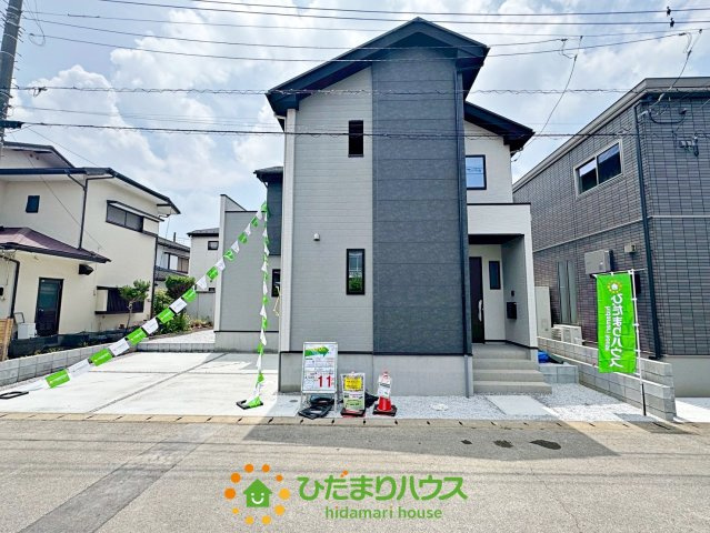 蓮田市桜台４期　新築一戸建て　リガーレの外観|2025/7/10　撮影