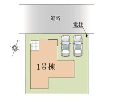 蓮田市桜台４期　新築一戸建て　リガーレの区画図|全１棟