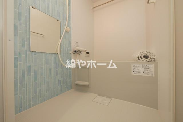 クローバー・シエル長居公園の浴室|ゆったり過ごせるお風呂です