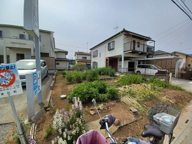 比企郡滑川町大字月輪 土地53坪の外観|土地北側から
