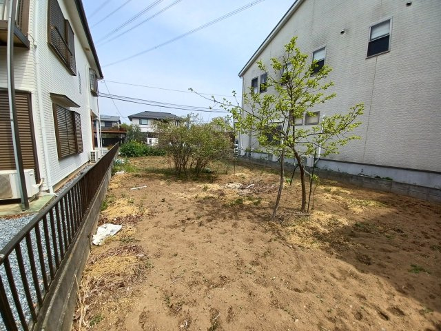 比企郡滑川町大字月輪 土地53坪の外観|土地南側から