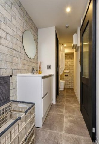 勾当台ハイツのランドリースペース