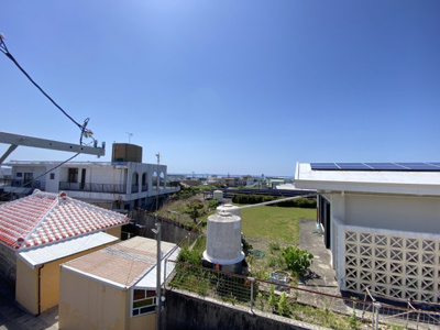 【展望】 | 八重瀬町港川（全2棟）ラスト2号棟 | 2号棟　オーシャンビュー♪