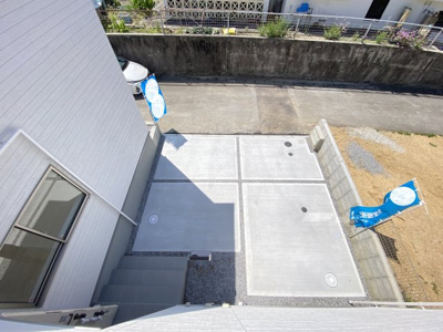 【駐車場】 | 八重瀬町港川（全2棟）ラスト2号棟 | 2号棟　並列駐車2台可♪