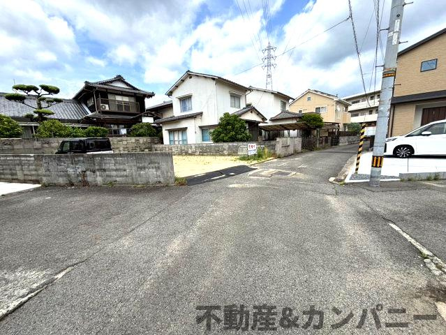 西石井二丁目売土地の前面道路含む現地写真|前面道路含む現地写真です