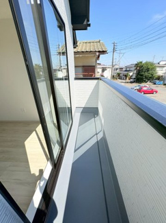 【バルコニー】 | 川越市南大塚　新築分譲　西武新宿線『南大塚駅』徒歩13分　【武蔵野小学区】