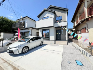 【前面道路含む現地写真】 | 川越市南大塚　新築分譲　西武新宿線『南大塚駅』徒歩13分　【武蔵野小学区】