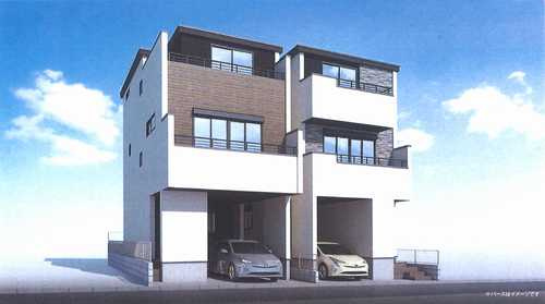 相模原市緑区橋本2期　新築戸建全2棟　2号棟の外観
