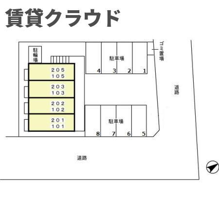 レグルスの区画図
