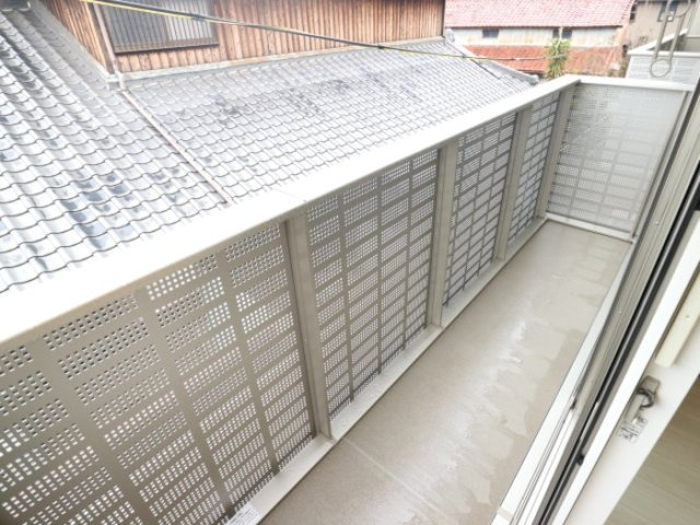 リコルド住吉のバルコニー