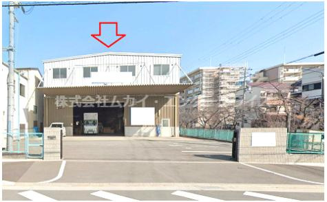 三ツ島倉庫の外観