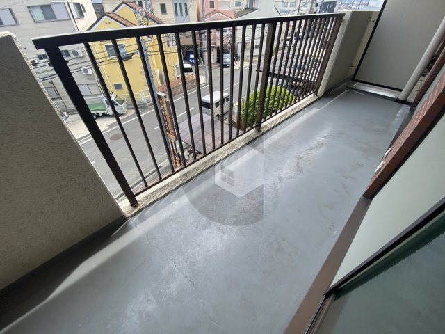 石賀ハイムのバルコニー