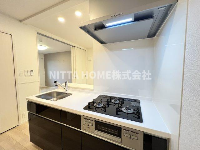 ハーモニー福知山　Ａ棟のキッチン|【イメージ写真】カウンターキッチンを設置します♪