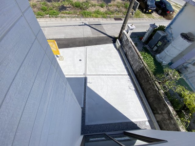 【駐車場】 | 八重瀬町港川（全2棟）1号棟 | 1号棟　並列駐車2台可♪