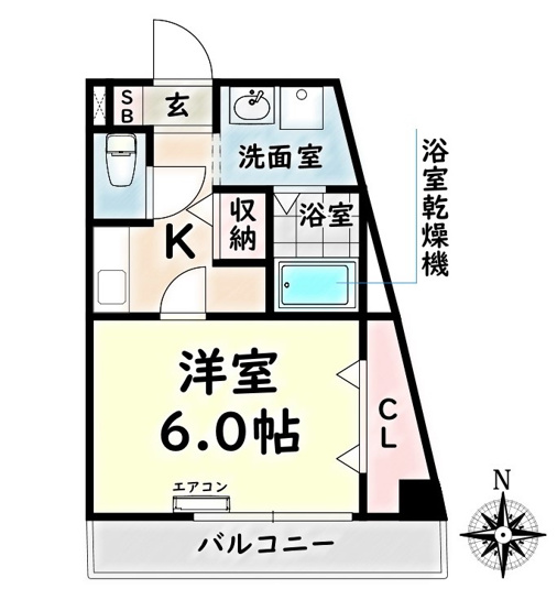 【間取り】 | セントラルエール【名古屋市賃貸・地下鉄出口上】