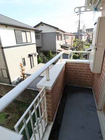 ミラフローレス橘のバルコニー