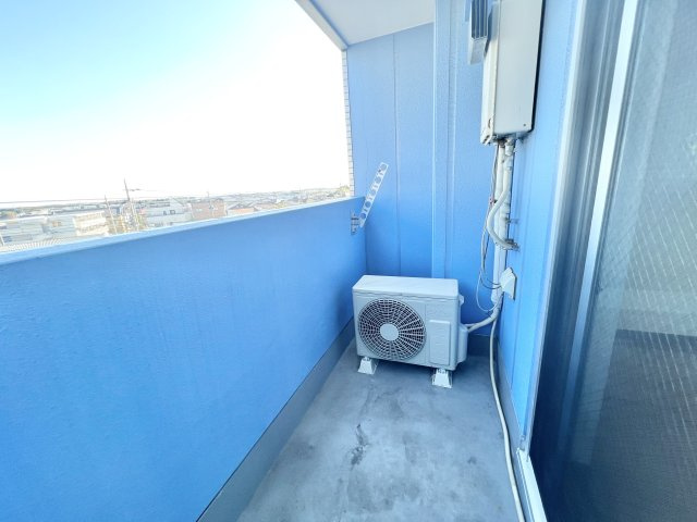 ブルースカイタワーのバルコニー|※別部屋参考写真