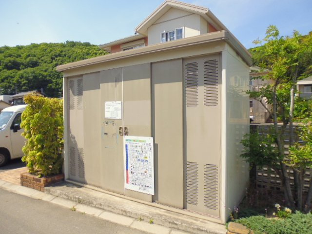 ガーデンリラCのその他共用部分|敷地内ゴミステーション