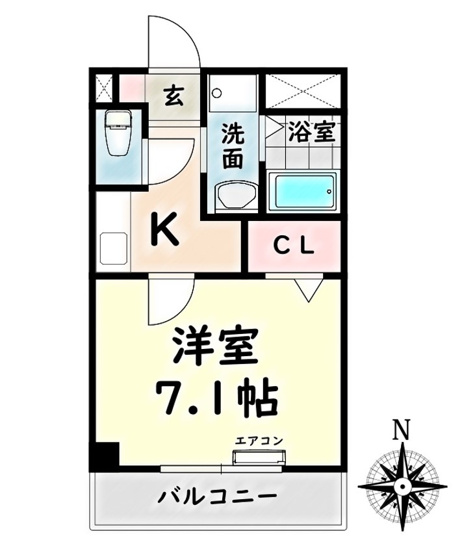 【間取り】 | セントラルエール【名古屋市賃貸・地下鉄出口上】