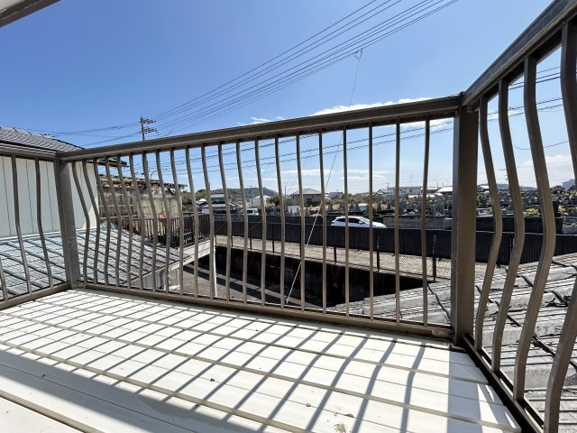 向原町下ノ浜中古戸建てのバルコニー