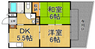 パールシティーの間取り