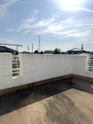 高崎市足門町1396-1のバルコニー