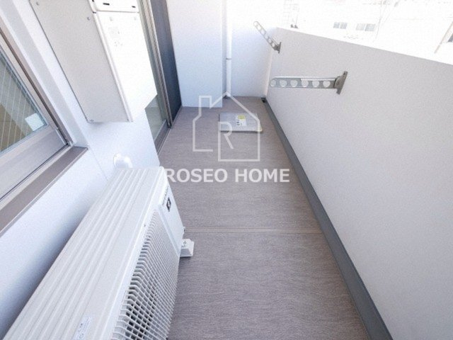 グレースリバー中之島のバルコニー