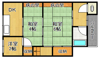 野口文化の間取り