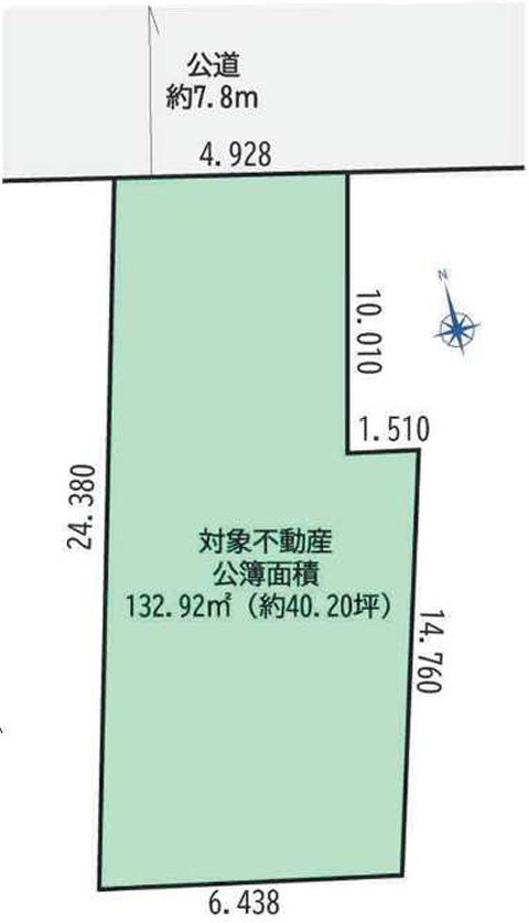 グリーンライン「日吉本町」売地の画像