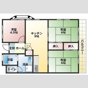 マンション外堀川の間取り