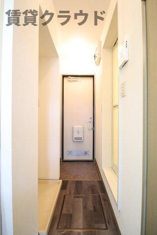 メゾン・サンガの玄関|ゆったりとした玄関です