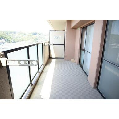 ハウベストマンショングリーンヒルのバルコニー