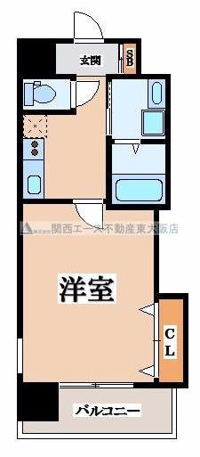 【間取り】 | ラグゼ布施北Ⅰ