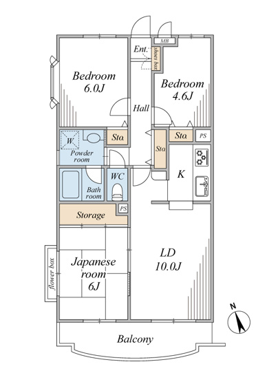 【間取り】 | ワコーレ東松山 | 3LDK