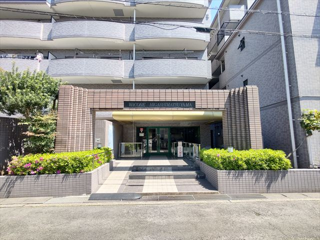  | ワコーレ東松山 | 毎日通るエントランスです