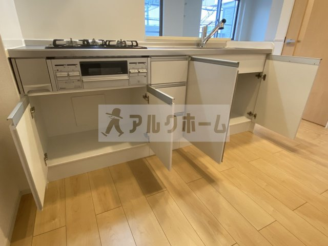 サウスコート1のキッチン|サウスコート1（柏原市安堂町）　キッチン