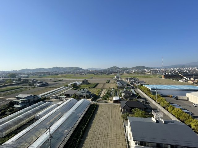 アルファスマート余戸の展望|玄関側からの眺望