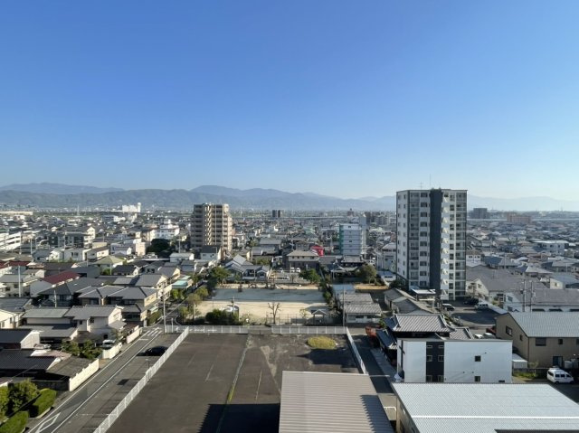 アルファスマート余戸の展望|南面バルコニーからの眺望