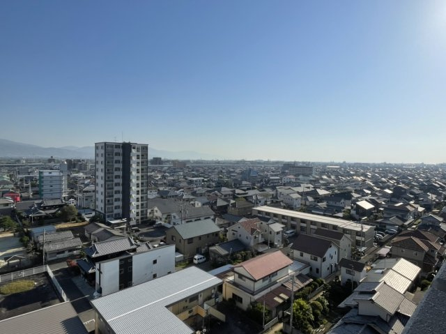 アルファスマート余戸の展望|南面バルコニーからの眺望