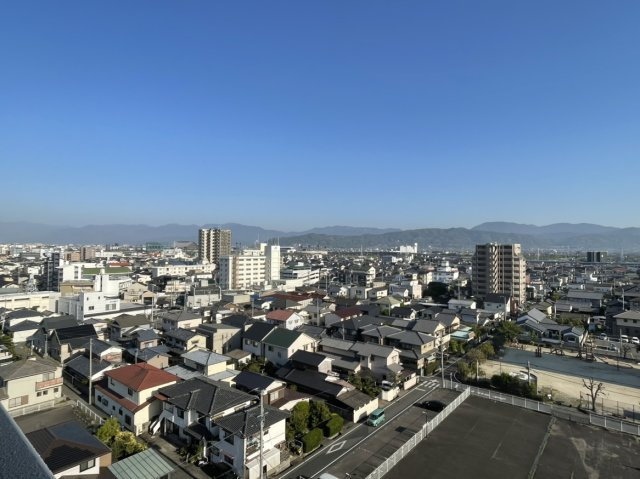 アルファスマート余戸の展望|南面バルコニーからの眺望