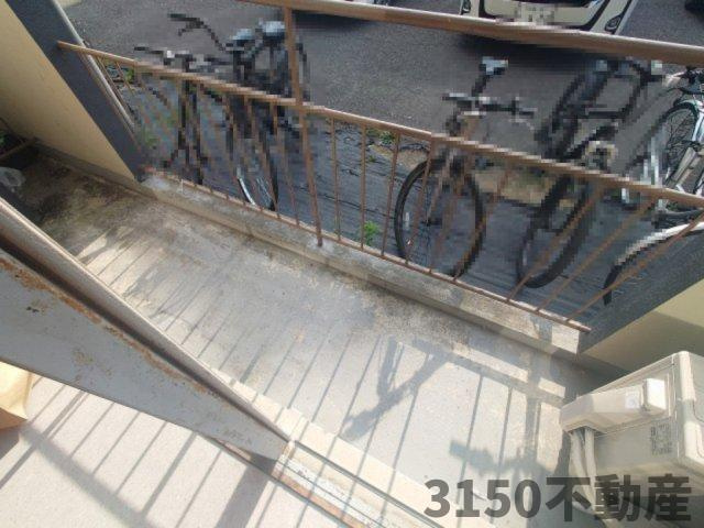 レジリエンス三里のバルコニー