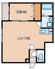 【間取り】 | グランドAK箱崎 | 現況優先。