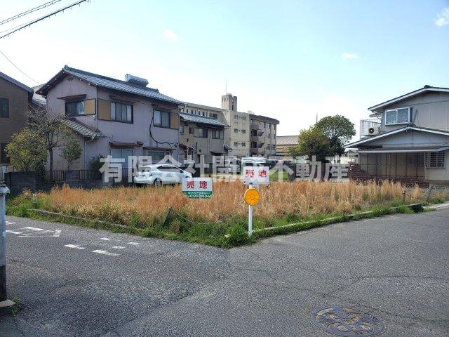 金光町占見　売地の前面道路含む現地写真