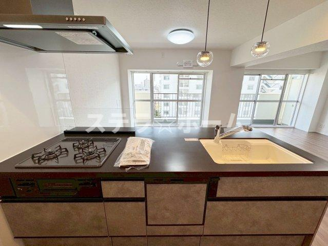 グリーンタウン茨木6番館のキッチン|お料理しやすいキッチンです