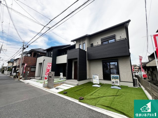 大阪府岸和田市南町　新築一戸建ての外観|お客様に長く安心して住んでいだだける事にこだわった家づくり！住んでからのアフターサービスにもしっかりと取り組んでいます！