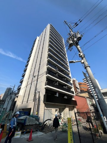 シーズンフラッツ中崎の外観|外観は落ち着いています