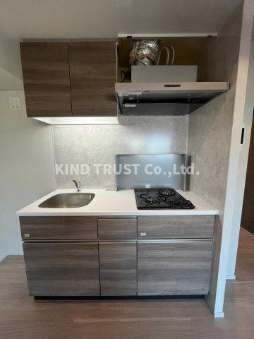 シーズンフラッツ中崎のキッチン|キッチンでお料理をお楽しみください