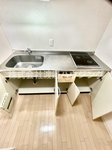 FLATZ CRODEのキッチン|キッチン下収納