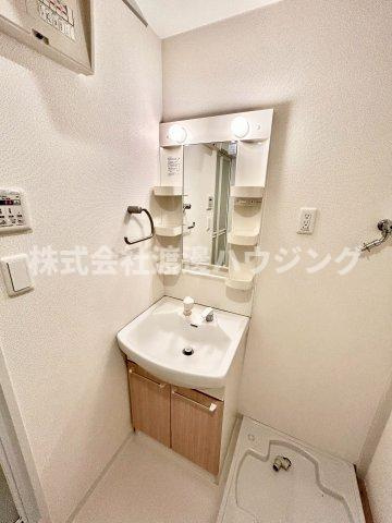 FLATZ CRODEの洗面所